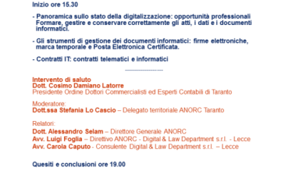 Digitalizzazione 2017!!!