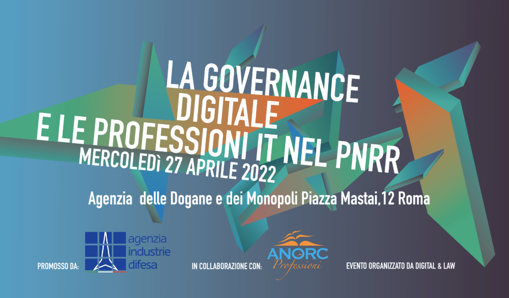 I.C.T. – La Governance digitale e le professioni IT nel PNRR